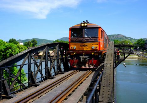Death Railway, Kanchanaburi, Thailand