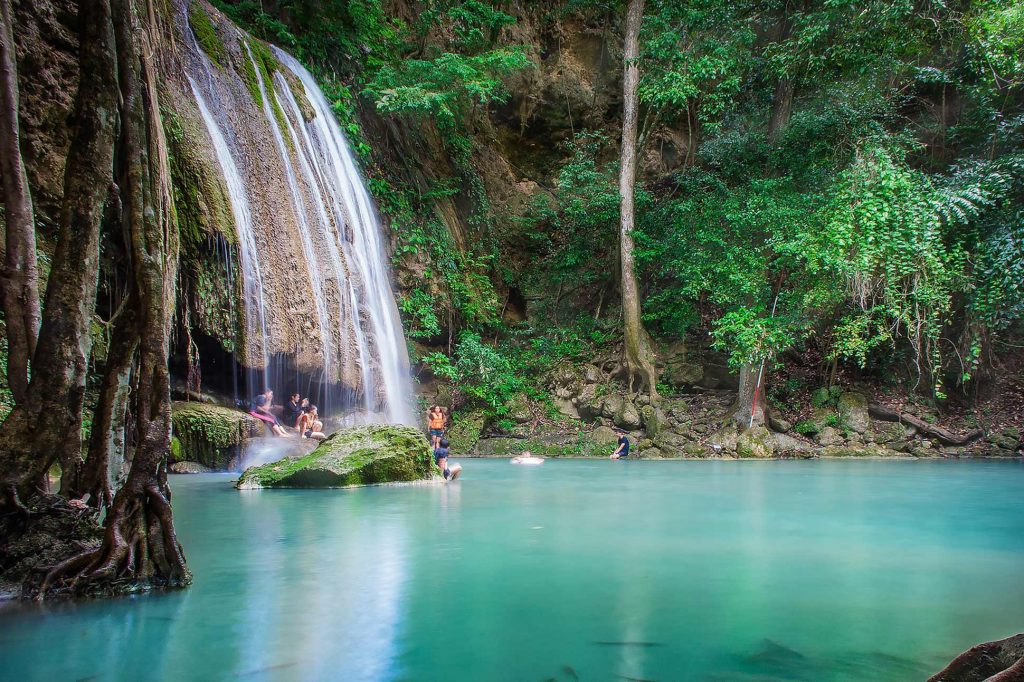 Erawan Waterfalls, Kanchanaburi, Thailand