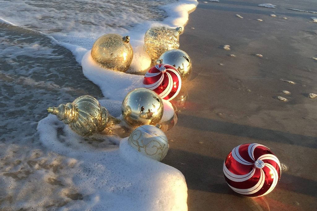 Christmas by the beach, Thailand