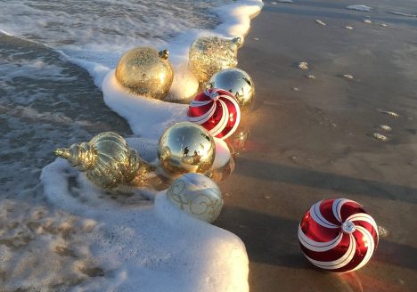 Christmas by the beach, Thailand