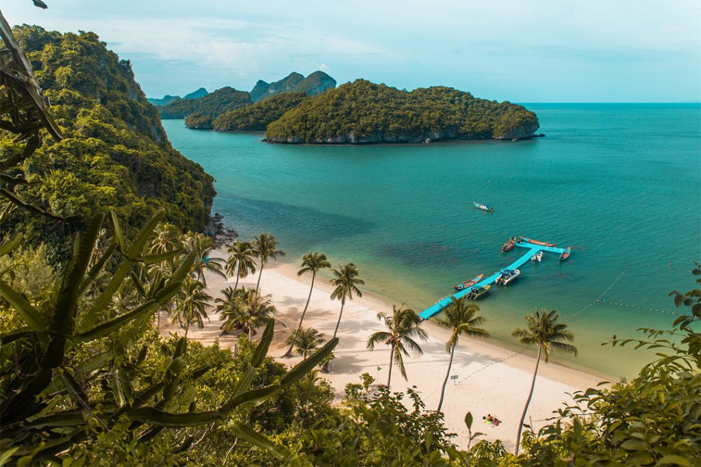 Ang Thong National Marine Park near Koh Samui, Surat Thani Province, Thailand