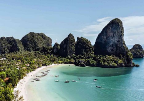 View over Railay, Krabi Province, Thailand
