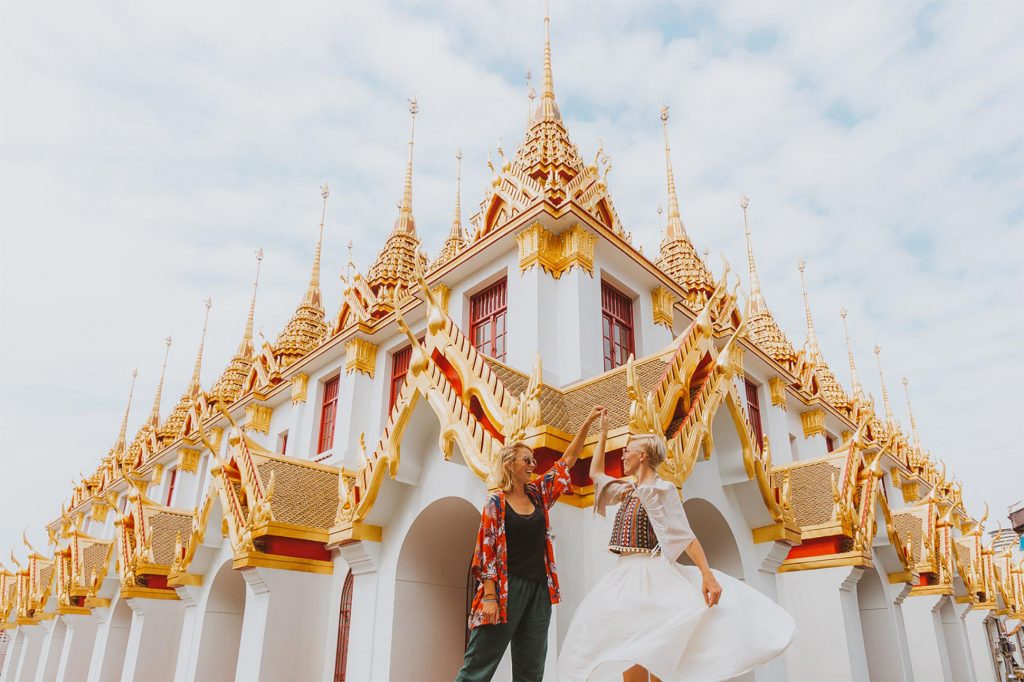Lesbian travellers Once Upon A Journey in Bangkok, Thailand