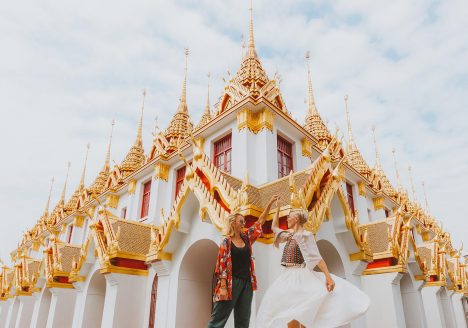 Lesbian travellers Once Upon A Journey in Bangkok, Thailand