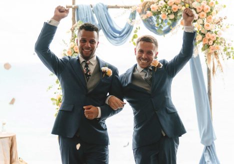 Chase and Allen say yes in a romantic ceremony in Phuket