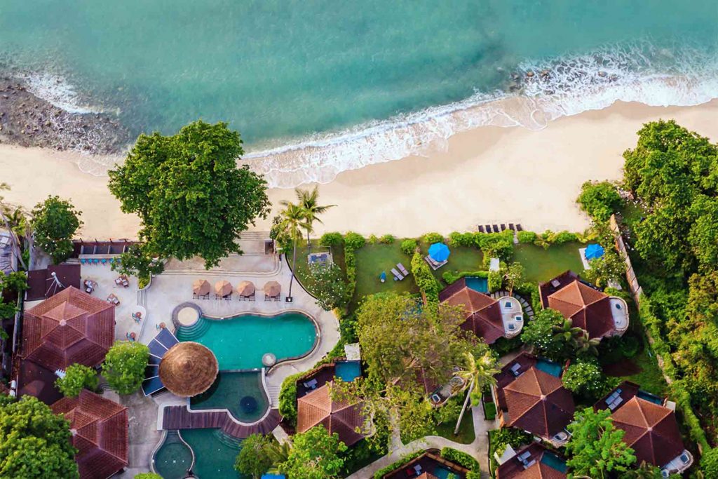 Beachside pool at SAii Koh Samui Choengmon, Koh Samui, Thailand