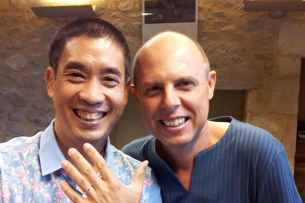 Olivier & Kiet, owners of Le Passe-Temps, Ao Phang Nga Bay, Krabi