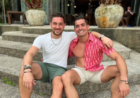 Joe & Ian. stars of The Amazing Race season 35