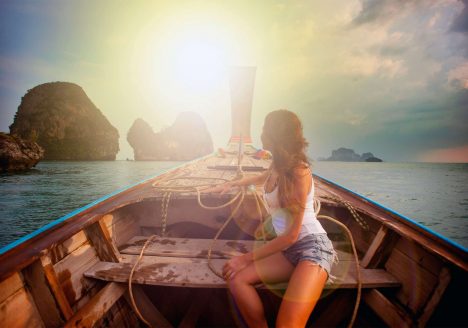 Valentine's Day in Krabi, Thailand.